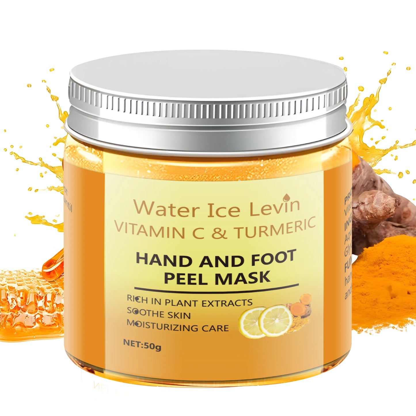 **Turmeric Vitamin C Hand & Foot Mask – Moisturizing & Nourishing Care**