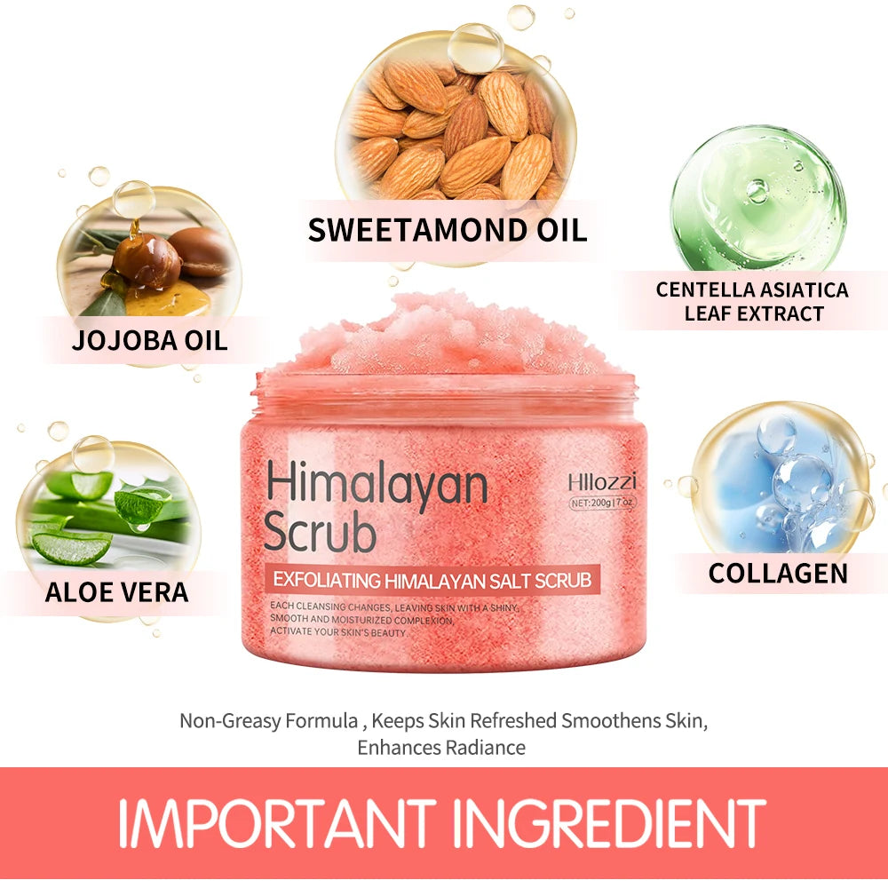 **Himalayan Salt Body Scrub – Exfoliating & Skin Smoothing Care**