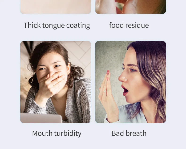 **Y-Kelin Silicone Tongue Scraper – Food-Grade Oral Cleaner for Fresh Breath**