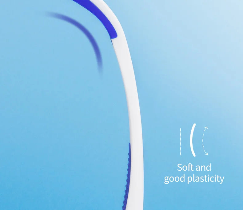 **Y-Kelin Silicone Tongue Scraper – Food-Grade Oral Cleaner for Fresh Breath**