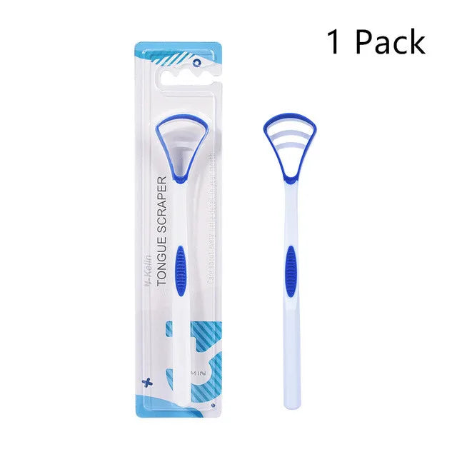 **Y-Kelin Silicone Tongue Scraper – Food-Grade Oral Cleaner for Fresh Breath**