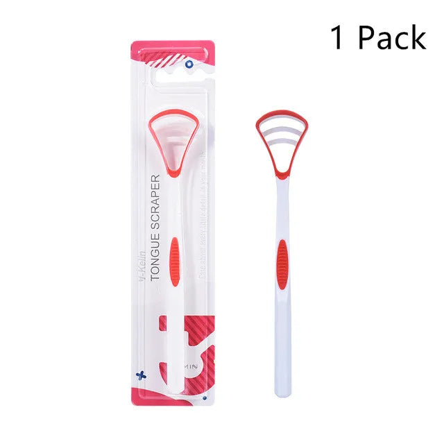 **Y-Kelin Silicone Tongue Scraper – Food-Grade Oral Cleaner for Fresh Breath**