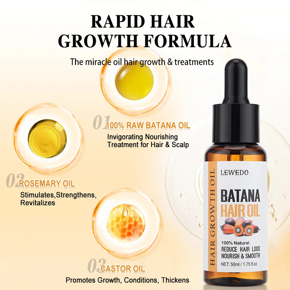 **100% Natural Batana Oil Hair Mask – Deep Conditioning & Nourishing Treatment**