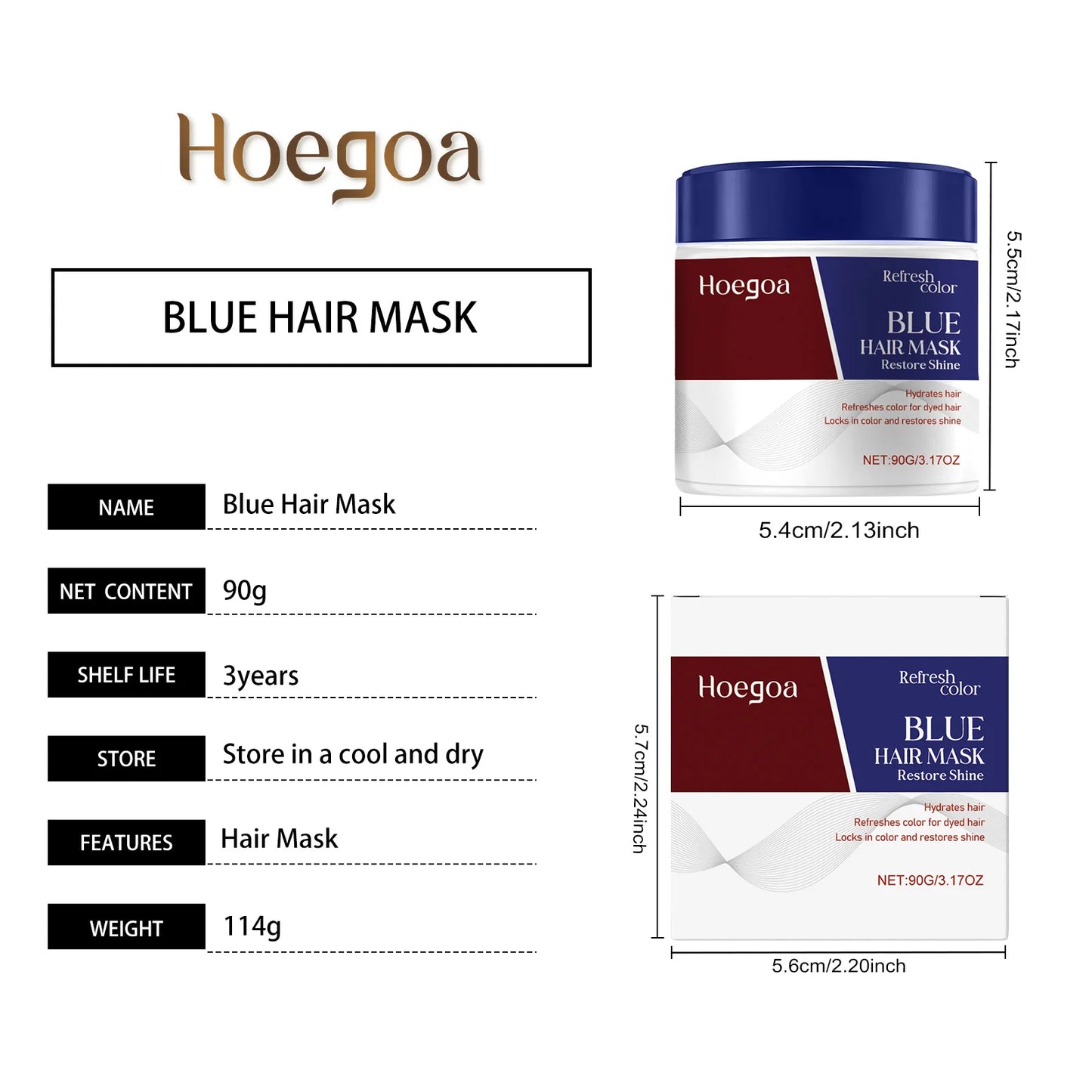\**Color Boosting Hair Mask – Hydrating Color-Depositing Conditioner**