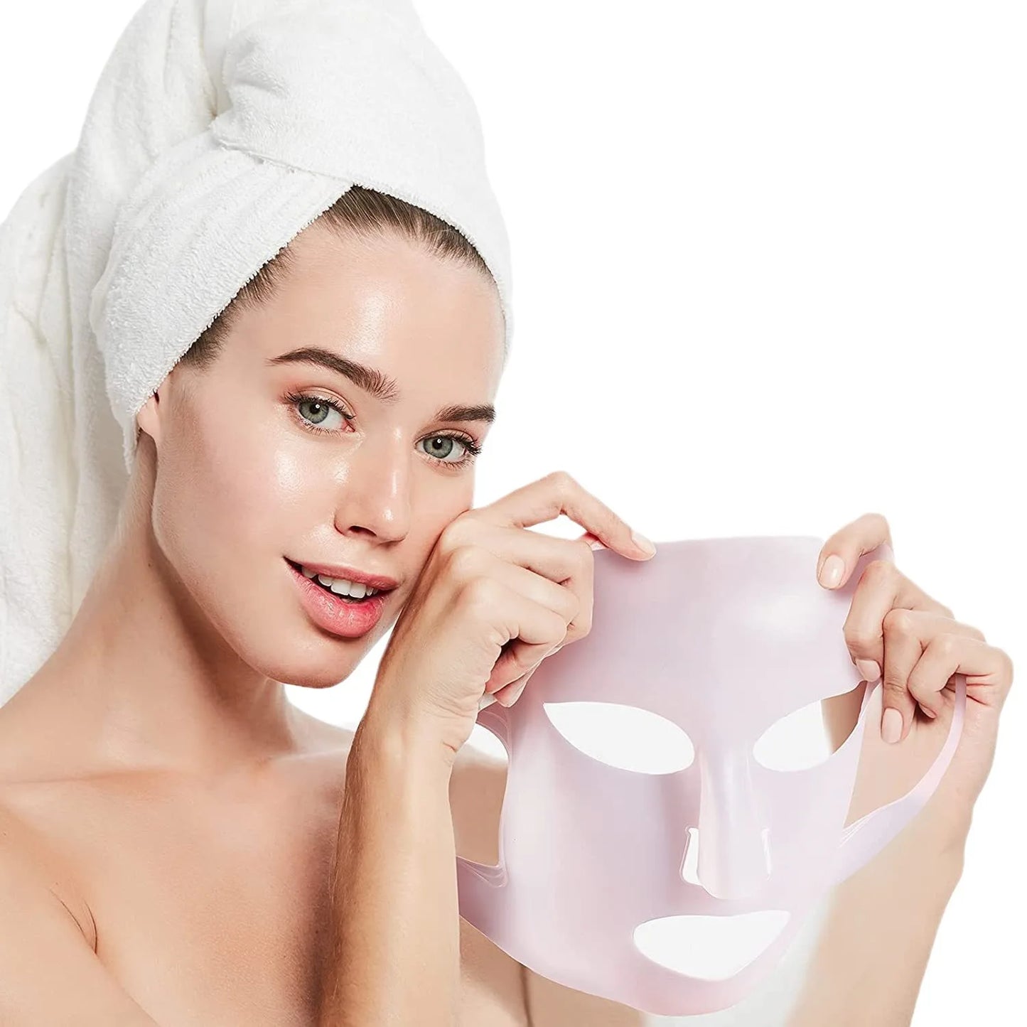 Reusable Silicone Hydrating Face Mask