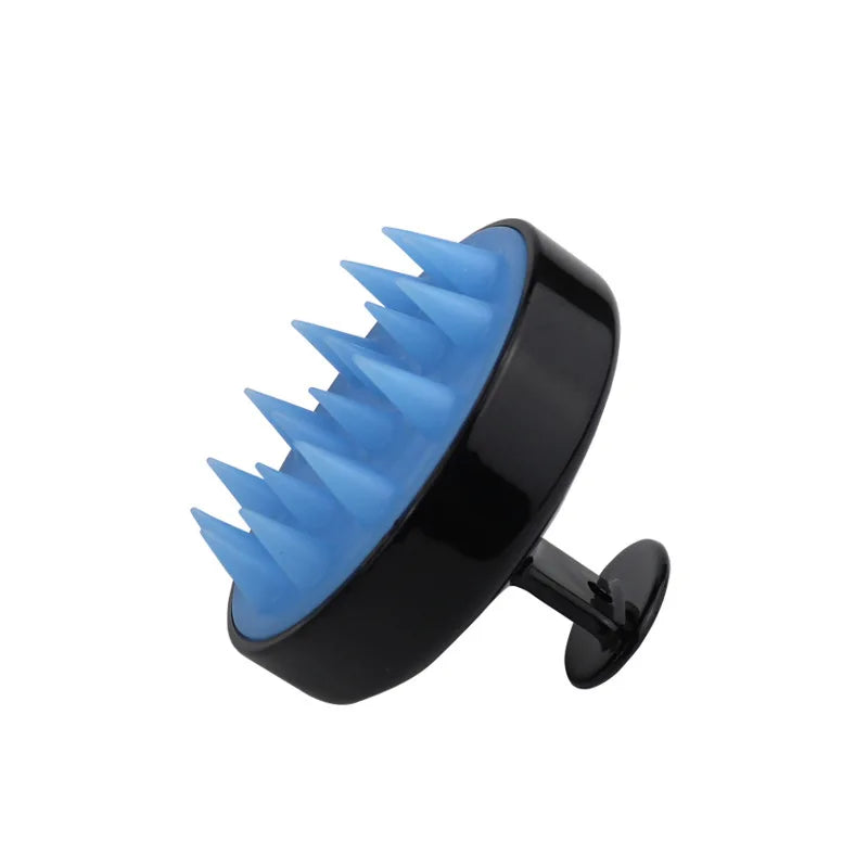 **Silicone Scalp Massage Shampoo Brush – Deep Cleansing & Hair Care**