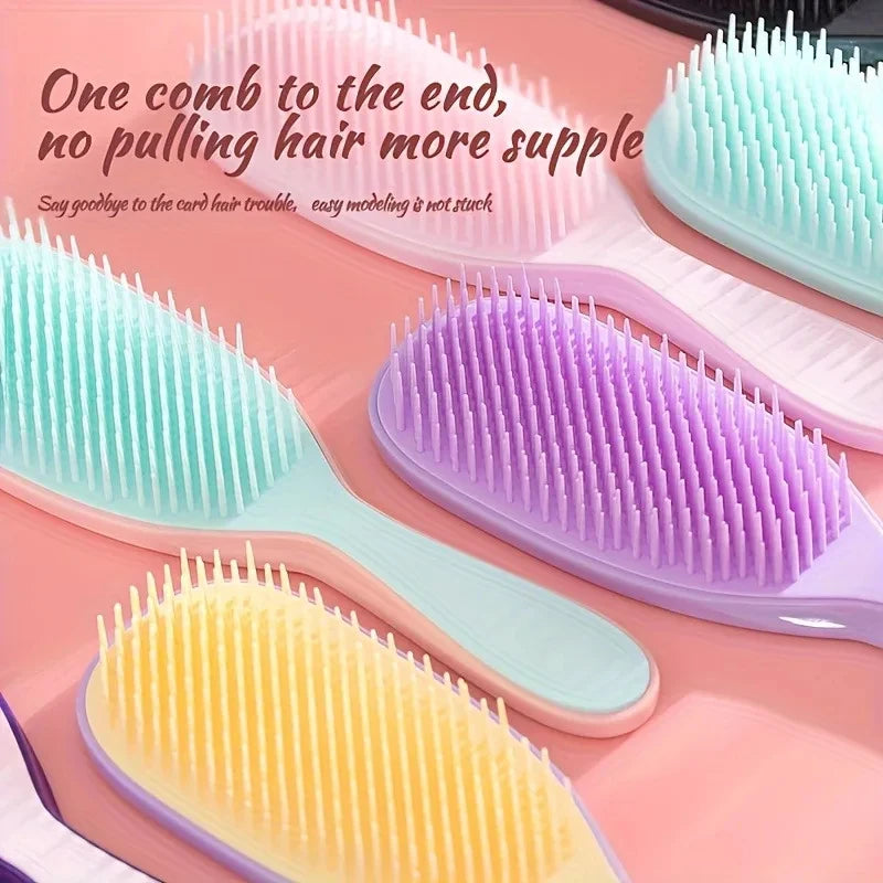 **Detangling Hair Brush – Anti-Static Scalp Massage & Frizz Control Comb**