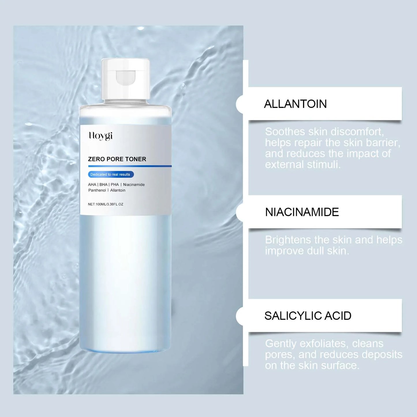 NaturaBloom Glow Toner — Exfoliating & Hydrating Pore Refining Toner