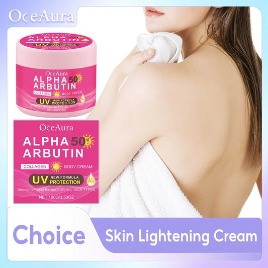 **Alpha Arbutin Brightening Body Cream – Hydrating & Skin Care Lotion**