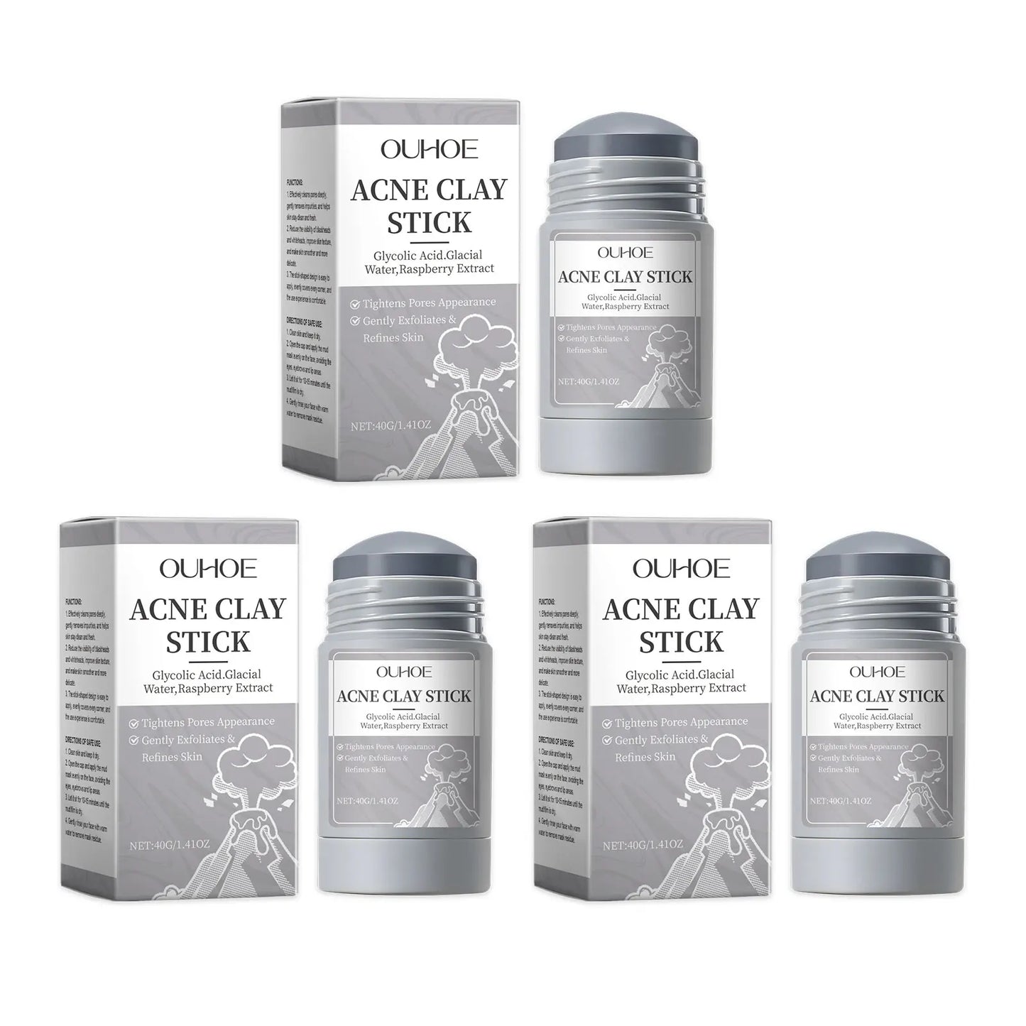 NaturaBloom Deep Cleanse Clay Mask — Pore Purifying & Brightening