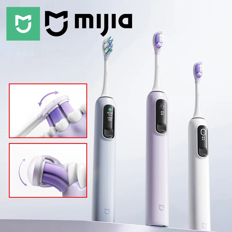 **MIJIA Sonic Electric Toothbrush Pro – 4 Modes, LED Display & IPX8 Waterproof**