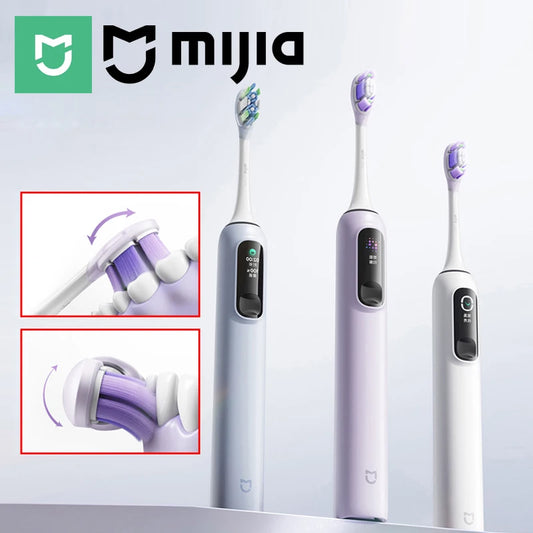 **MIJIA Sonic Electric Toothbrush Pro – 4 Modes, LED Display & IPX8 Waterproof**