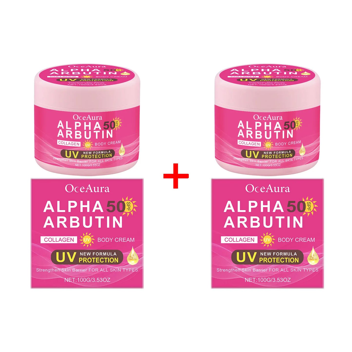 **Alpha Arbutin Brightening Body Cream – Hydrating & Skin Care Lotion**