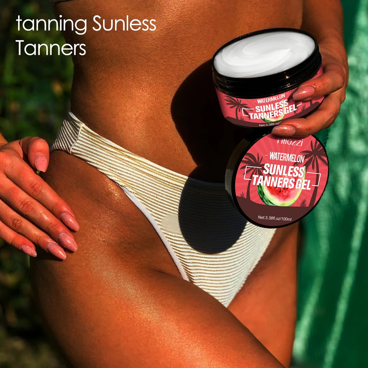 **100ml Carrot Tanning Gel – Quick-Dry Moisturizing Bronze for Face & Body**