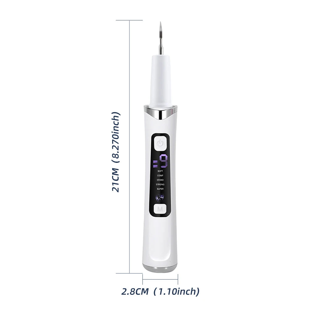 **Ultrasonic Dental Scaler – Electric Tartar, Plaque & Stain Remover**
