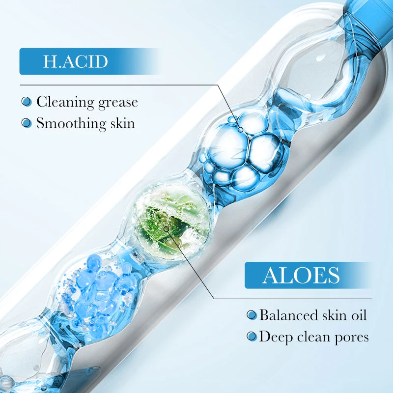 **Hydrating Facial Cleansing Foam – Gentle Face Wash & Massage**