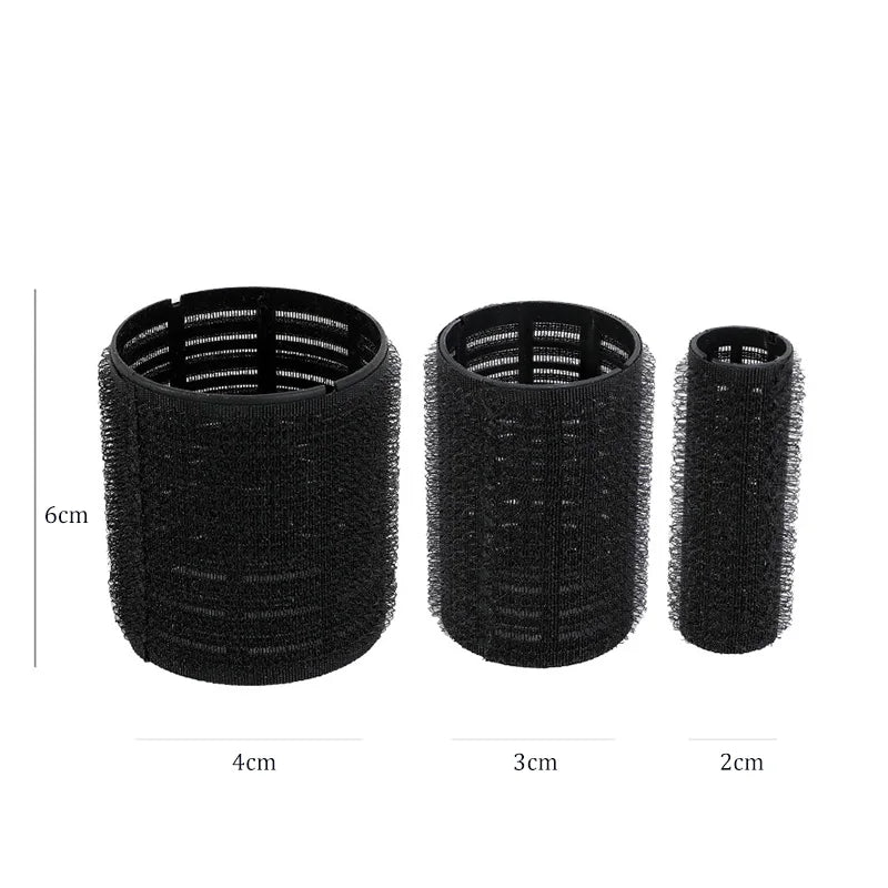 **4–8PCS No-Heat Hair Rollers – Self-Grip Curlers for Volume & Styling**