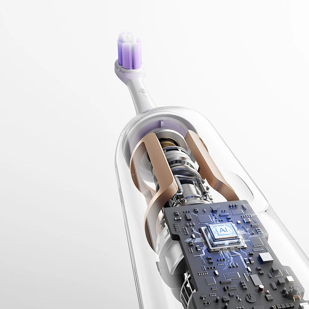 **MIJIA Sonic Electric Toothbrush Pro – 4 Modes, LED Display & IPX8 Waterproof**