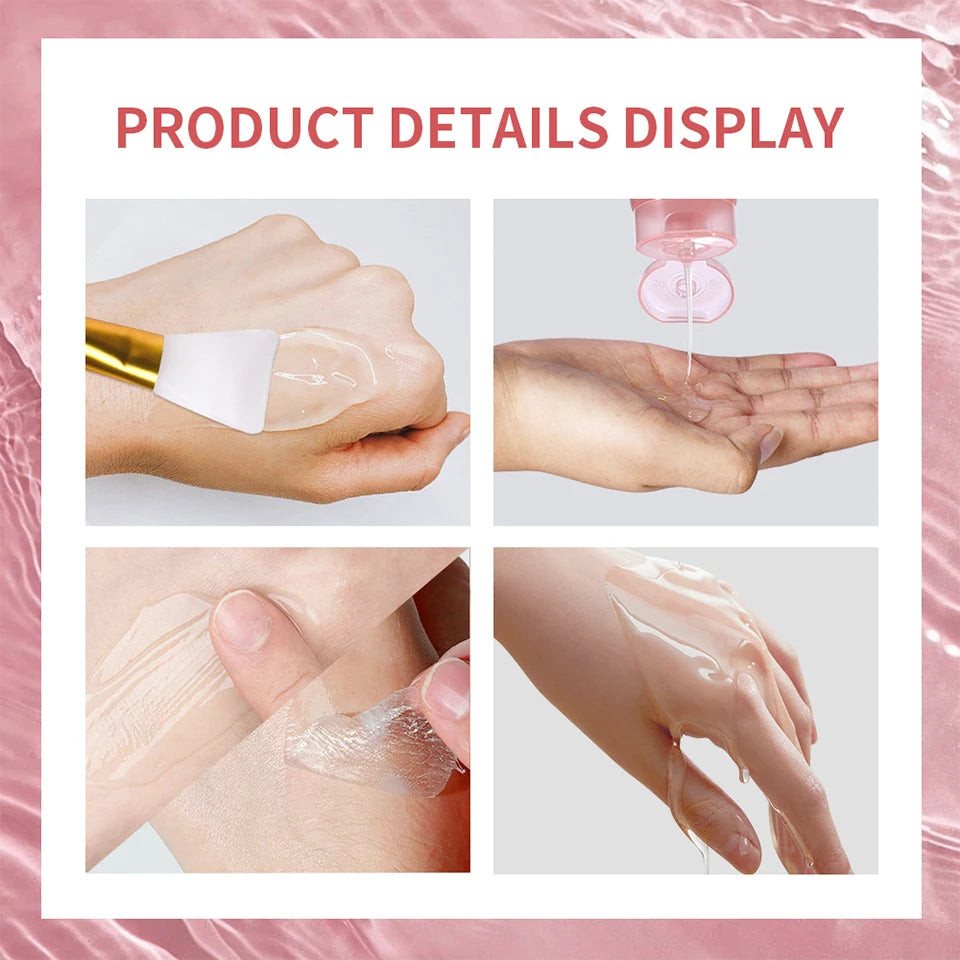 **Collagen Overnight Peel-Off Face Mask – Hydrating & Brightening Korean Skincare**