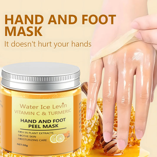 **Turmeric Vitamin C Hand & Foot Mask – Moisturizing & Nourishing Care**
