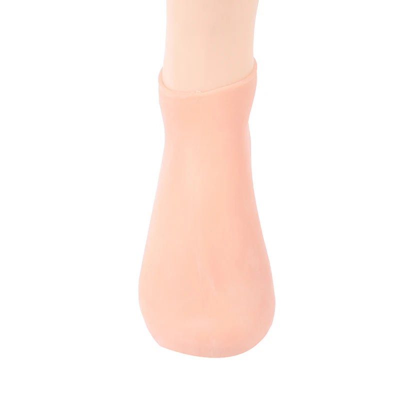**Silicone Gel Moisturizing Socks – Foot & Hand Care Spa Protectors**