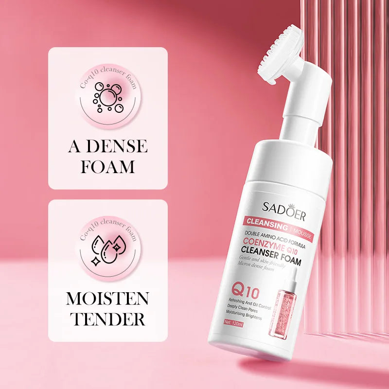 **Hydrating Facial Cleansing Foam – Gentle Face Wash & Massage**