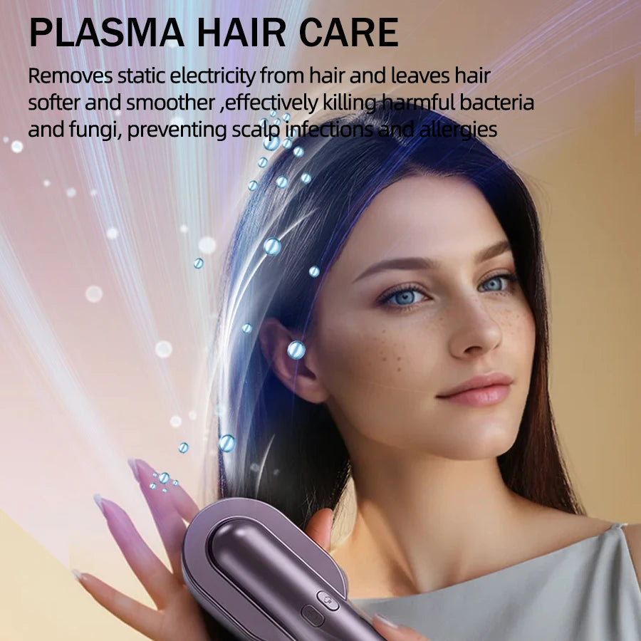 **4-in-1 Scalp Massage Comb – Hair Oil Spray & Relaxation Head Spa Tool**