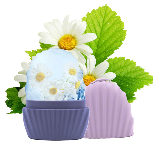 NaturaBloom Ice Glow Face Roller — Lifting, Contouring & De-Puffing Tool