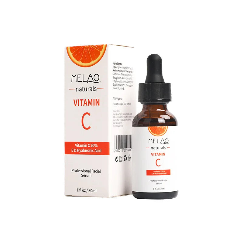 NaturaBloom Vitamin C Brightening Serum — 20% Vitamin C + Hyaluronic Acid + Retinol