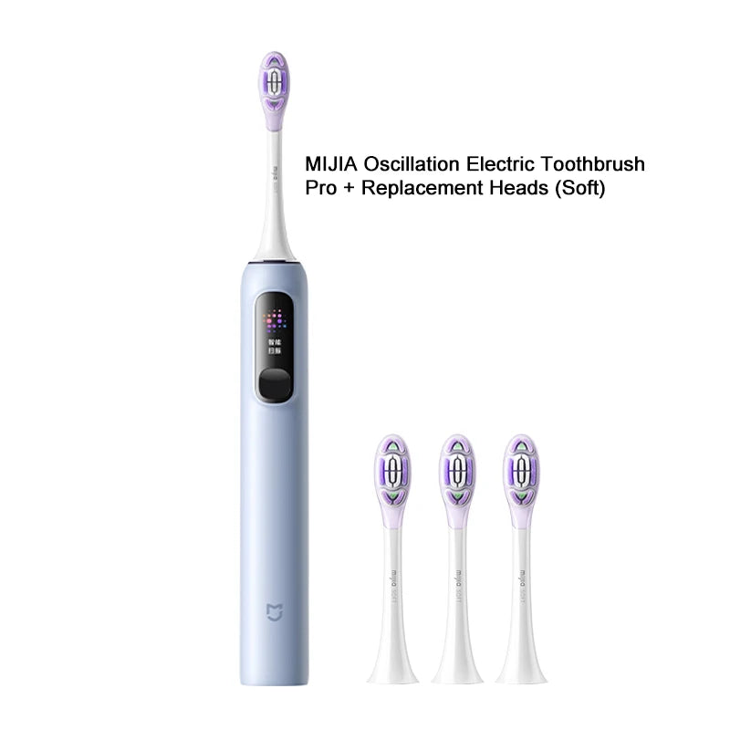 **MIJIA Sonic Electric Toothbrush Pro – 4 Modes, LED Display & IPX8 Waterproof**