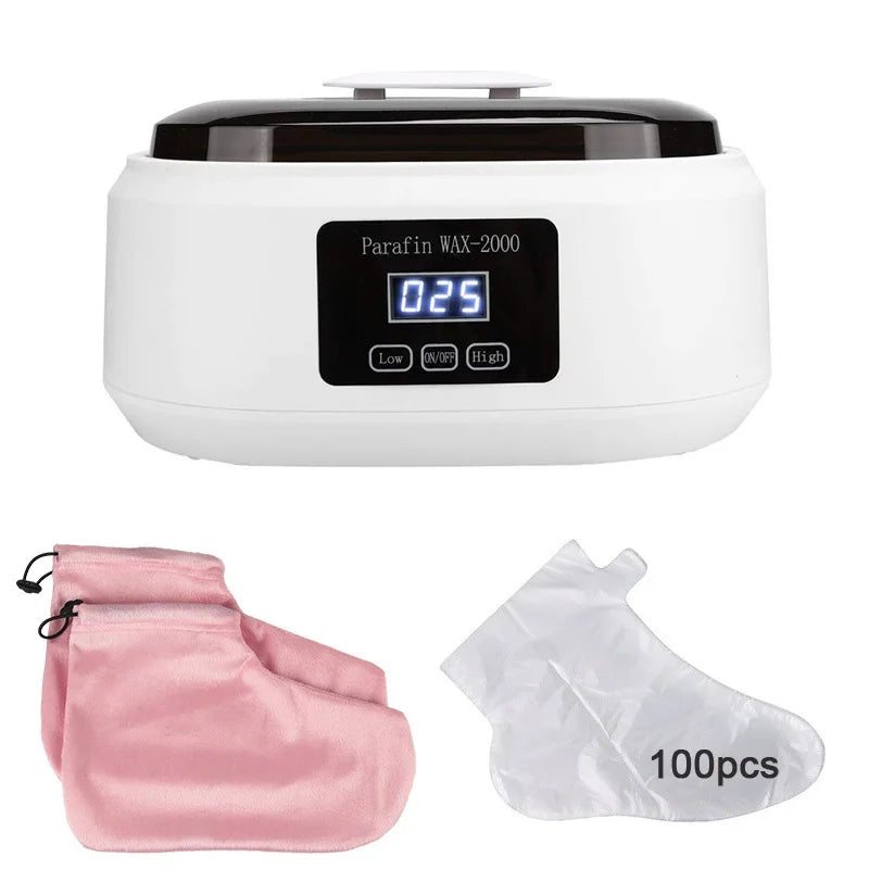 **Paraffin Wax Bath Warmer – Hand & Foot Spa Moisturizing Kit**