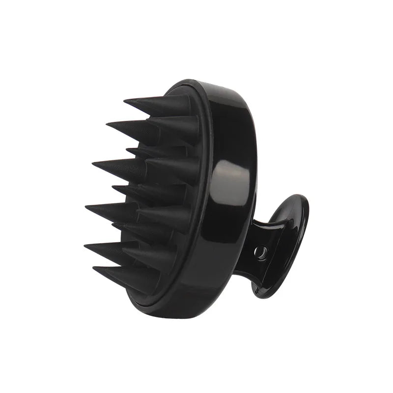 **Silicone Scalp Massage Shampoo Brush – Deep Cleansing & Hair Care**