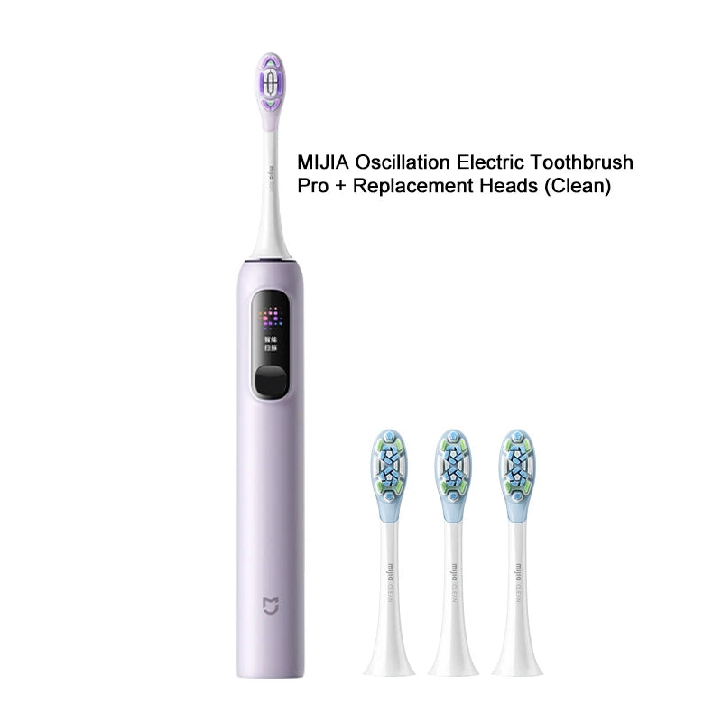 **MIJIA Sonic Electric Toothbrush Pro – 4 Modes, LED Display & IPX8 Waterproof**