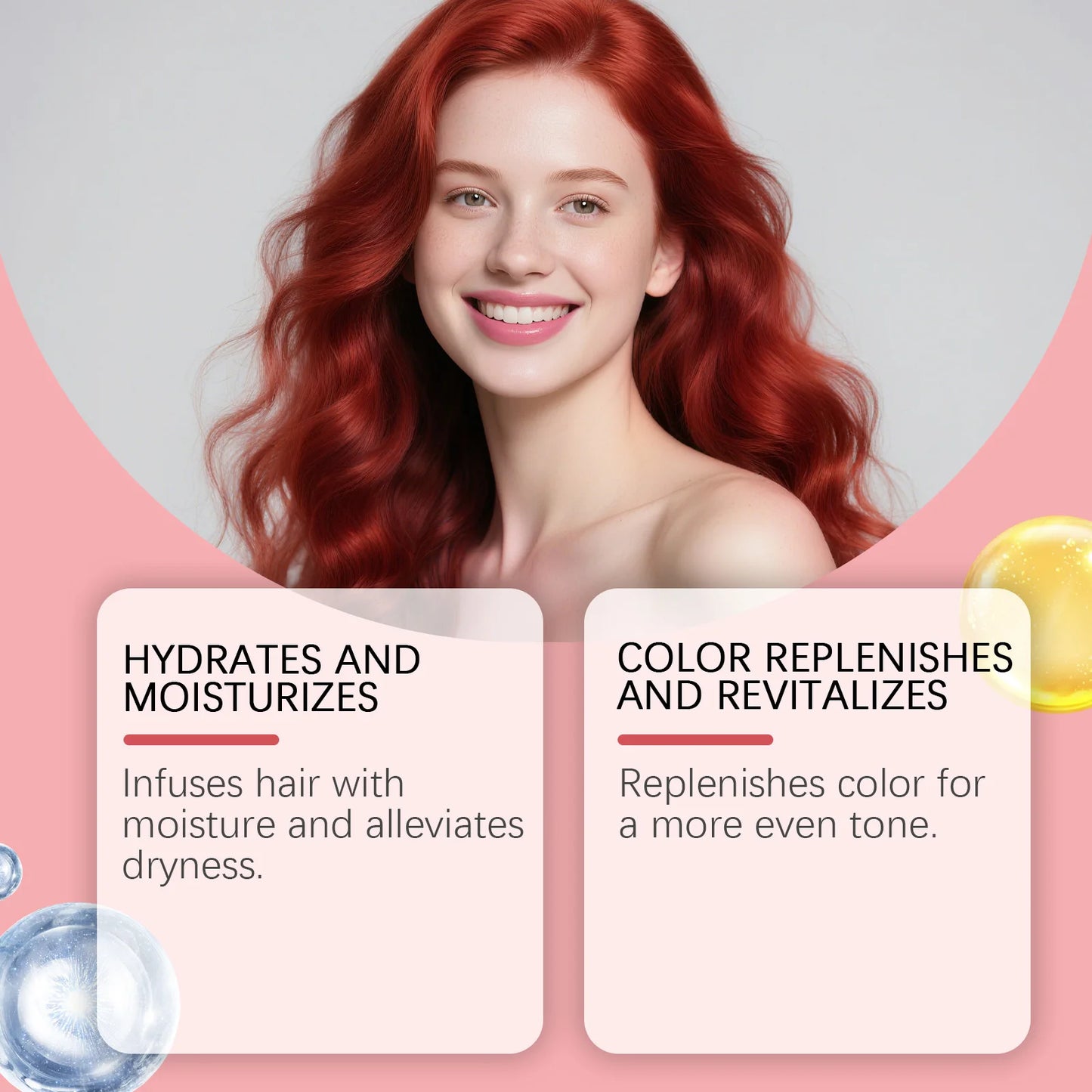 \**Color Boosting Hair Mask – Hydrating Color-Depositing Conditioner**
