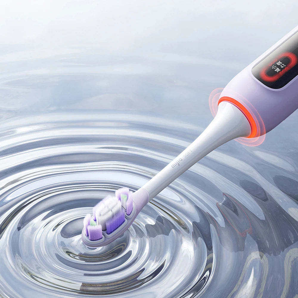 **MIJIA Sonic Electric Toothbrush Pro – 4 Modes, LED Display & IPX8 Waterproof**