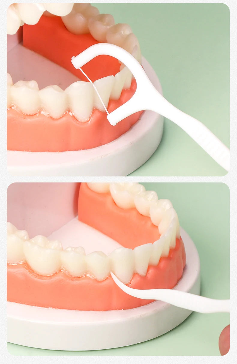 **Interdental Floss Picks – Deep Cleaning & Daily Oral Care Tool**