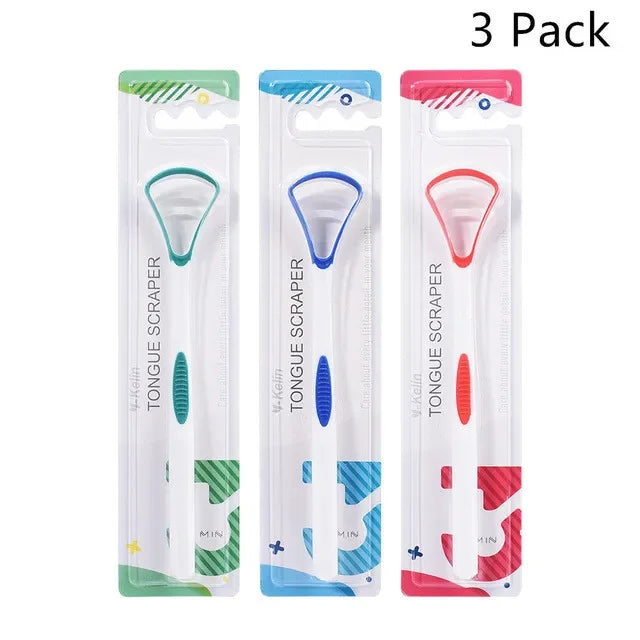 **Y-Kelin Silicone Tongue Scraper – Food-Grade Oral Cleaner for Fresh Breath**