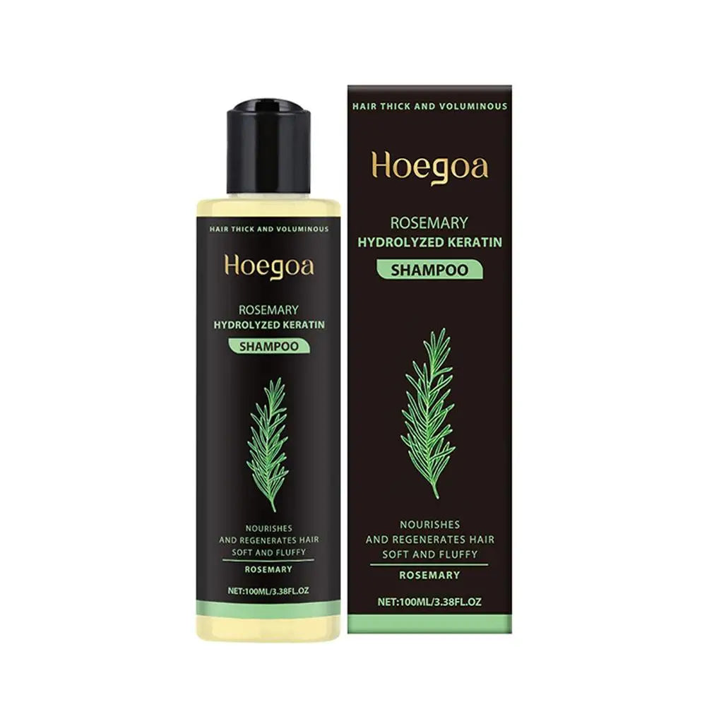 **100ml Natural Rosemary Hair Shampoo – Scalp Nourishing & Moisturizing Care**