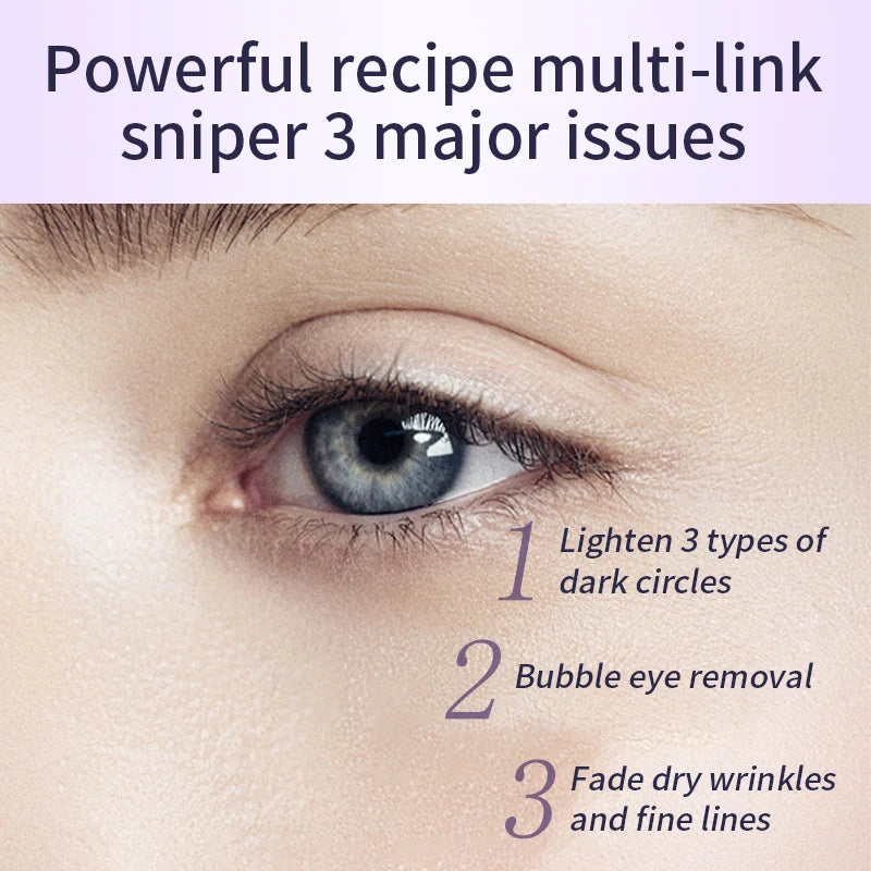 NaturaBloom Brightening Eye Cream Duo — Rollerball Massager + Hyaluronic Acid