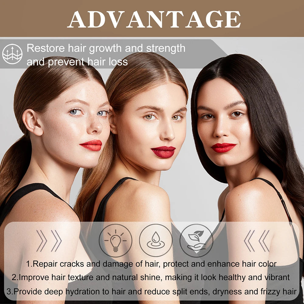 **100% Natural Batana Oil Hair Mask – Deep Conditioning & Nourishing Treatment**