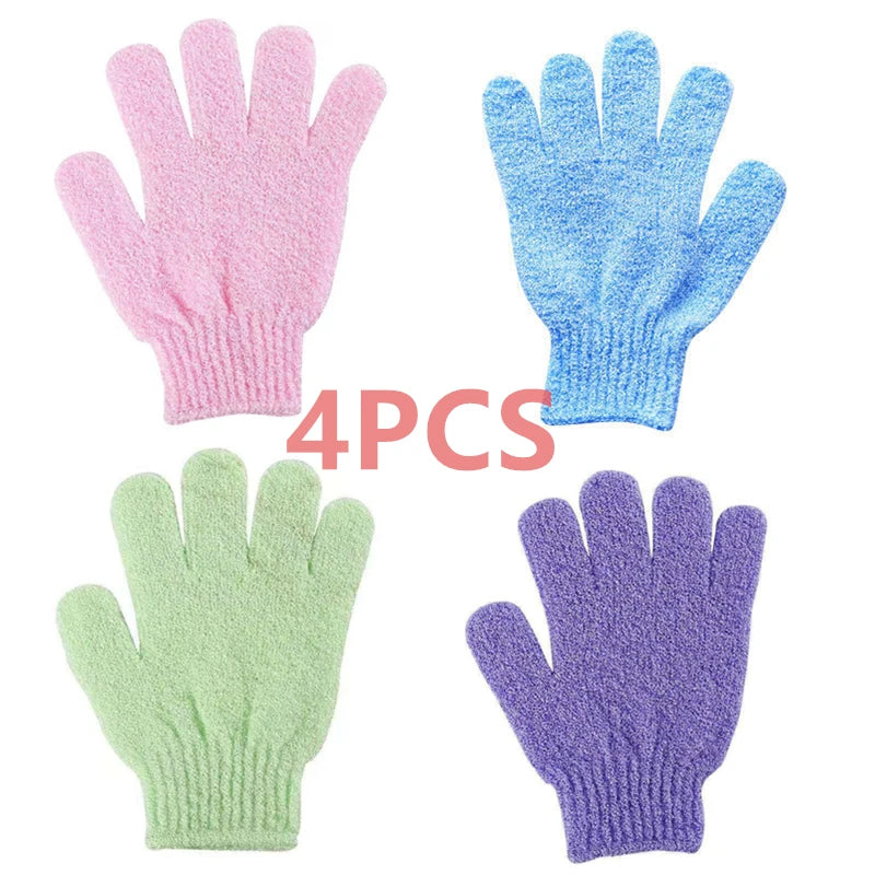 **Exfoliating Bath Gloves – Double-Sided Body Scrub & Spa Gloves**