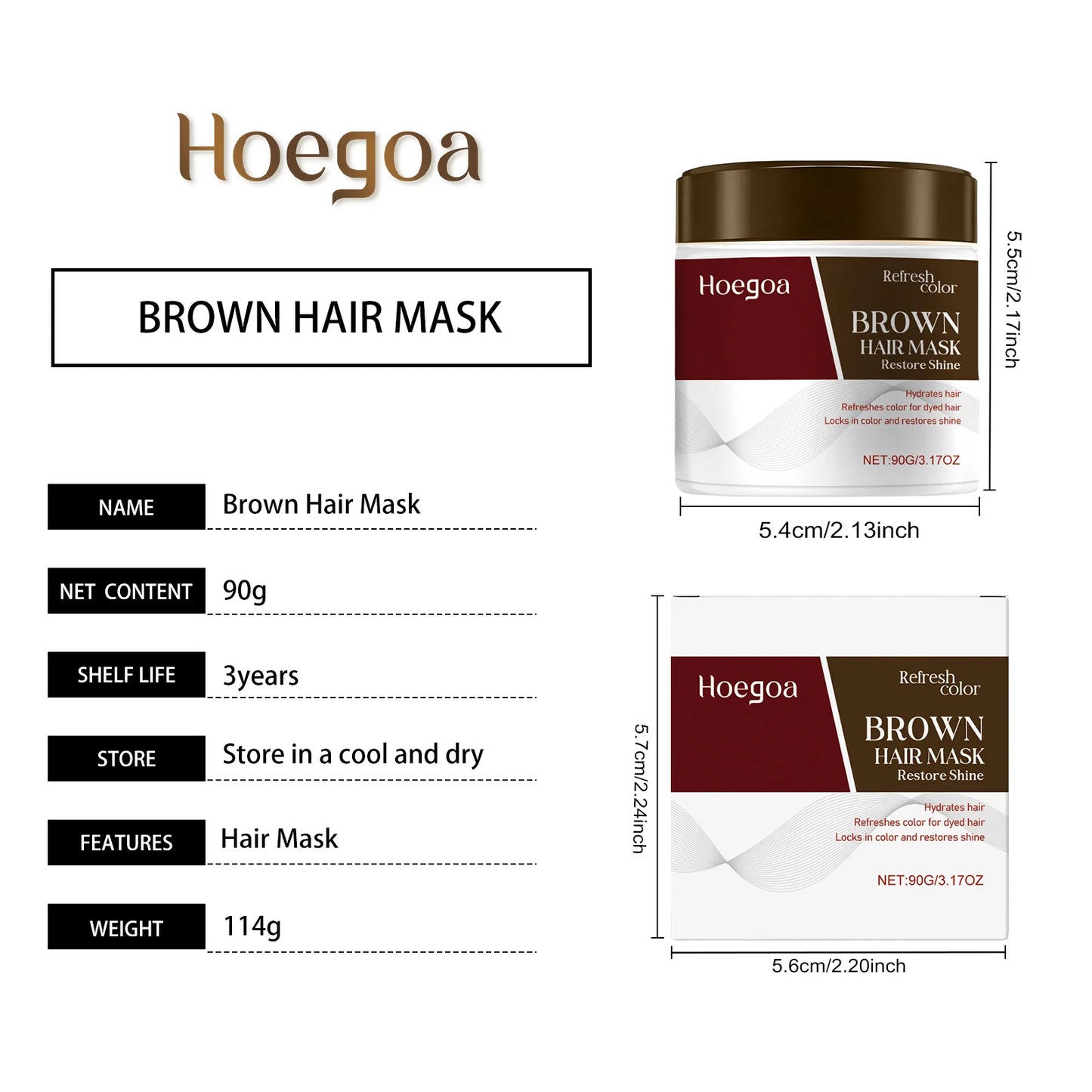 \**Color Boosting Hair Mask – Hydrating Color-Depositing Conditioner**