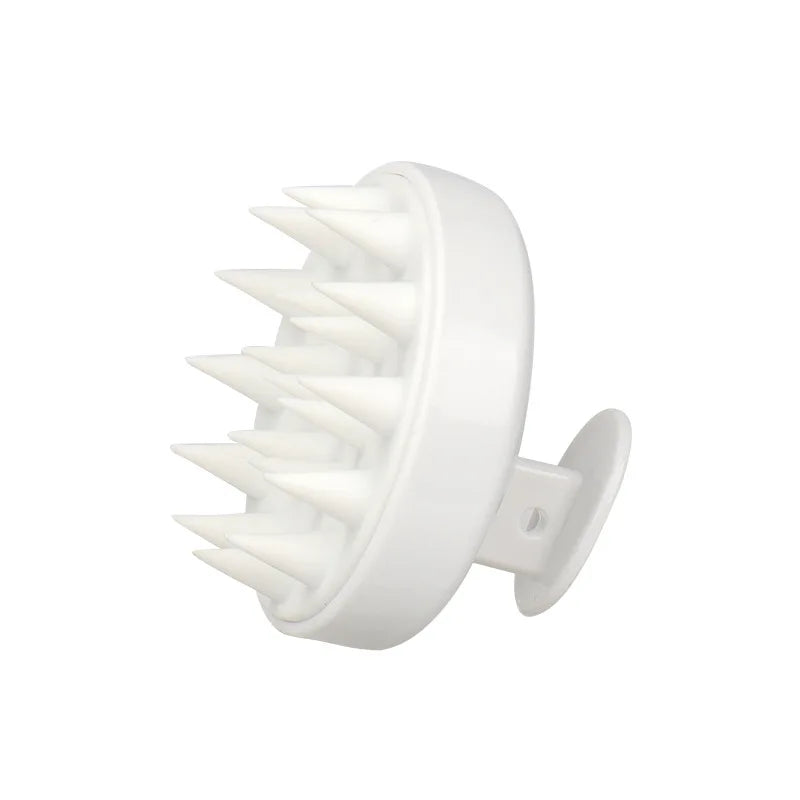 **Silicone Scalp Massage Shampoo Brush – Deep Cleansing & Hair Care**