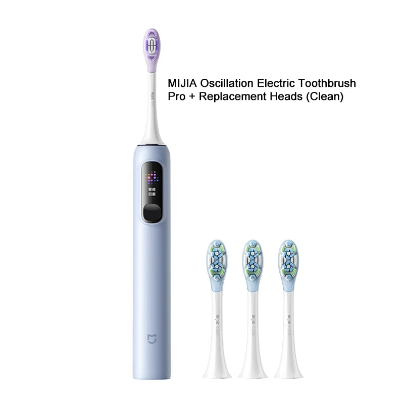 **MIJIA Sonic Electric Toothbrush Pro – 4 Modes, LED Display & IPX8 Waterproof**