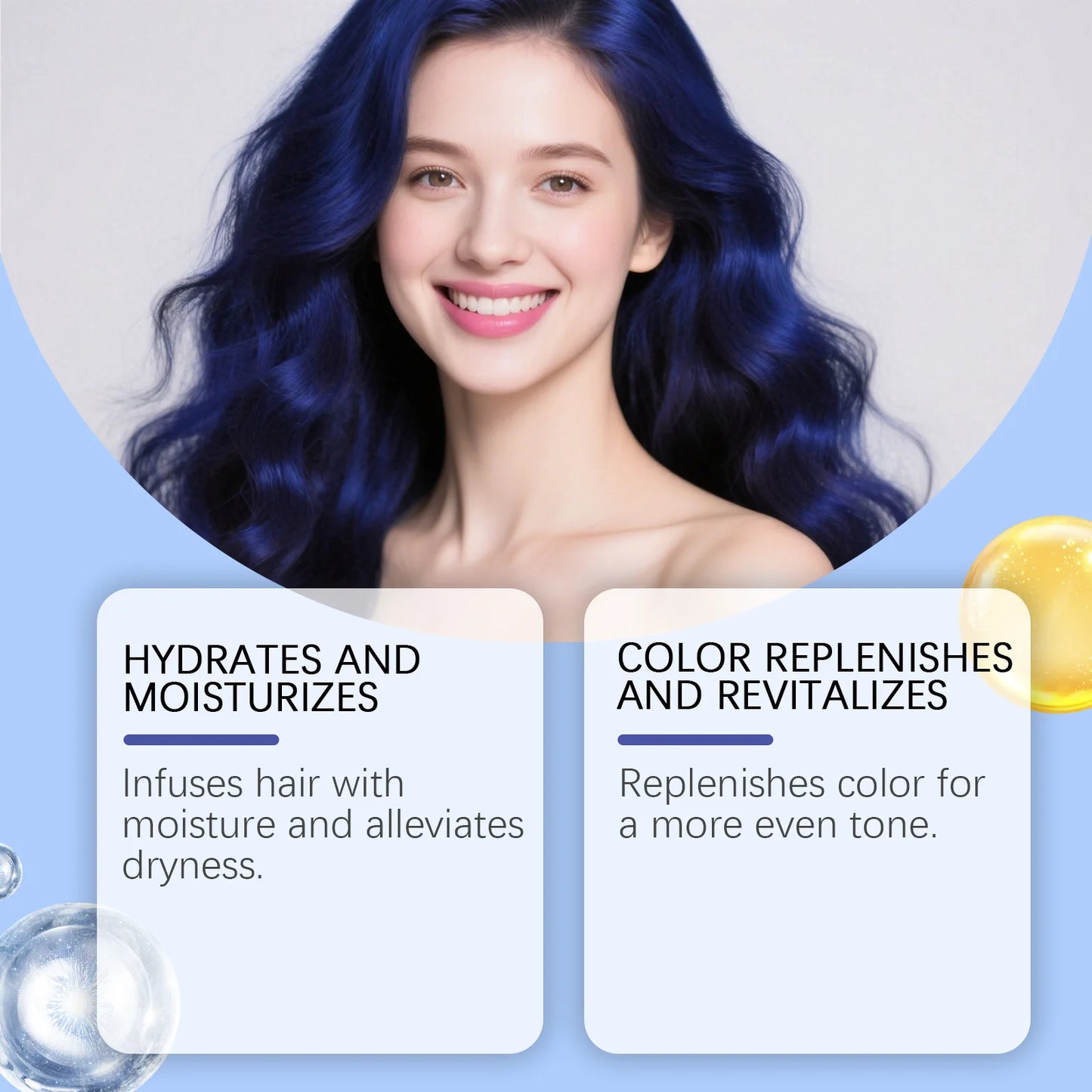 \**Color Boosting Hair Mask – Hydrating Color-Depositing Conditioner**