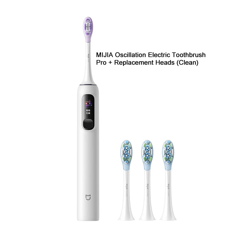 **MIJIA Sonic Electric Toothbrush Pro – 4 Modes, LED Display & IPX8 Waterproof**
