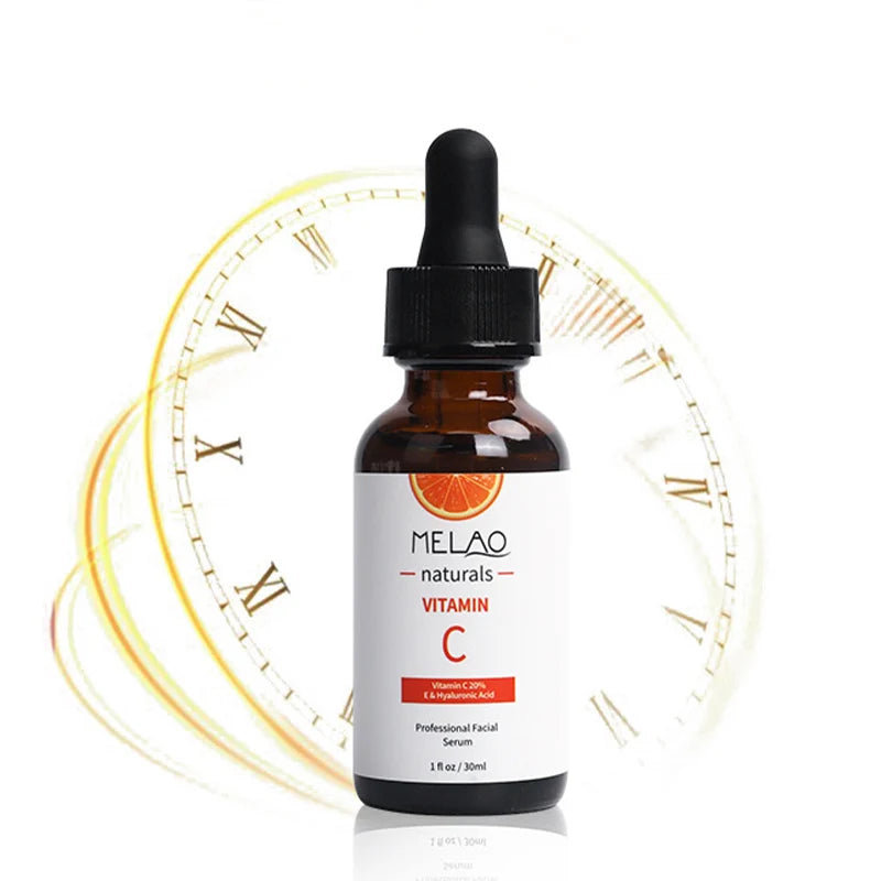 NaturaBloom Vitamin C Brightening Serum — 20% Vitamin C + Hyaluronic Acid + Retinol