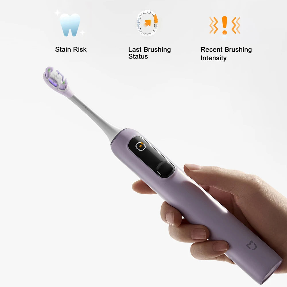 **MIJIA Sonic Electric Toothbrush Pro – 4 Modes, LED Display & IPX8 Waterproof**