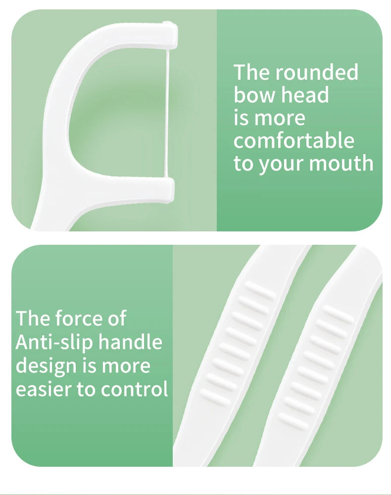 **Interdental Floss Picks – Deep Cleaning & Daily Oral Care Tool**