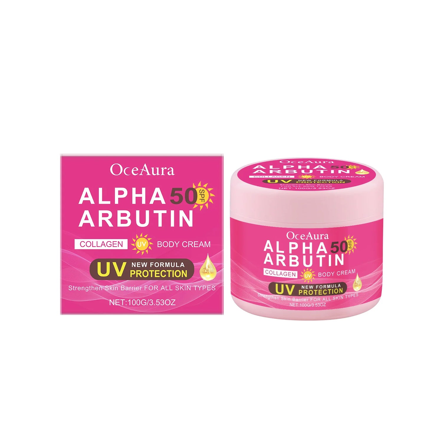 **Alpha Arbutin Brightening Body Cream – Hydrating & Skin Care Lotion**